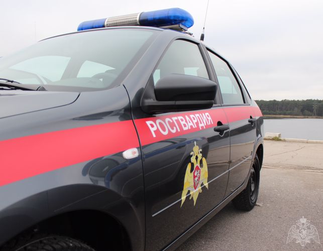 В Калуге сотрудники Росгвардии задержали  подозреваемых в краже