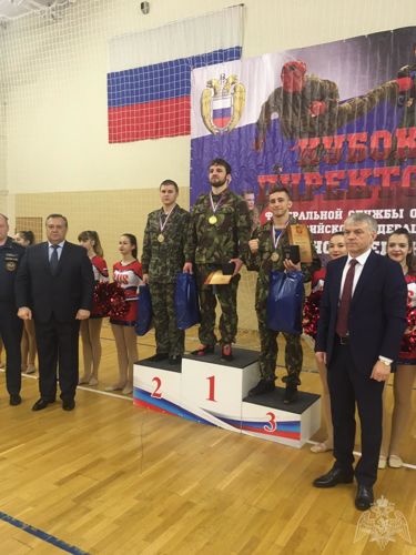 Офицер калужского ОМОН занял призовое место на открытом Кубке Директора ФСО России
