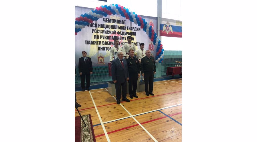 Офицер калужского ОМОН стал призером Всероссийского чемпионата Росгвардии по рукопашному бою