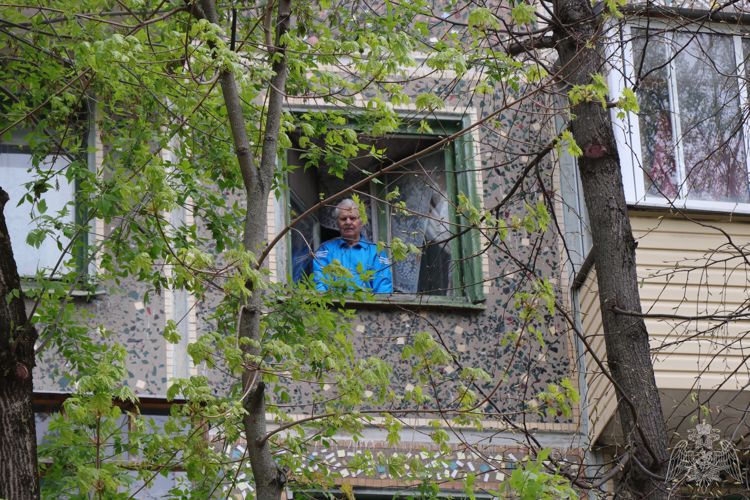 Калуга присоединилась к всероссийской акции Росгвардии  «Парад у дома ветерана»