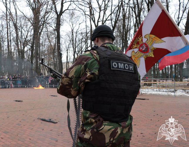 Калужский ОМОН празднует 29-ю годовщину