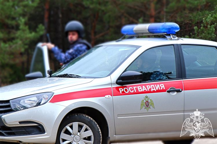 Росгвардейцы задержали мужчину, напавшего с ножом на местного жителя в Калужской области
