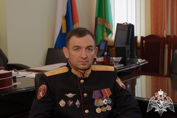 Поздравление начальника Управления Росгвардии по Калужской области генерал-майора полиции С.А. Деревяшкина с 8 марта