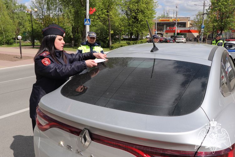 Росгвардейцы присоединились к Всероссийской акции «Георгиевская ленточка»