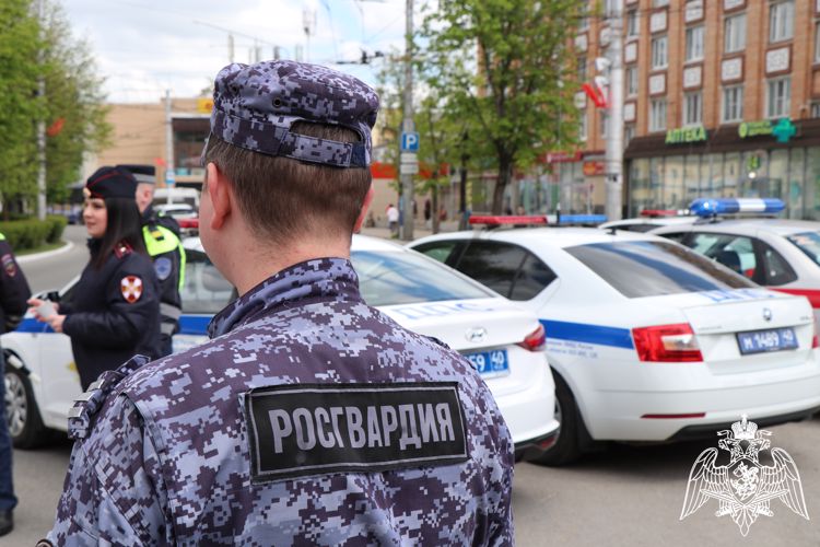 Росгвардейцы присоединились к Всероссийской акции «Георгиевская ленточка»