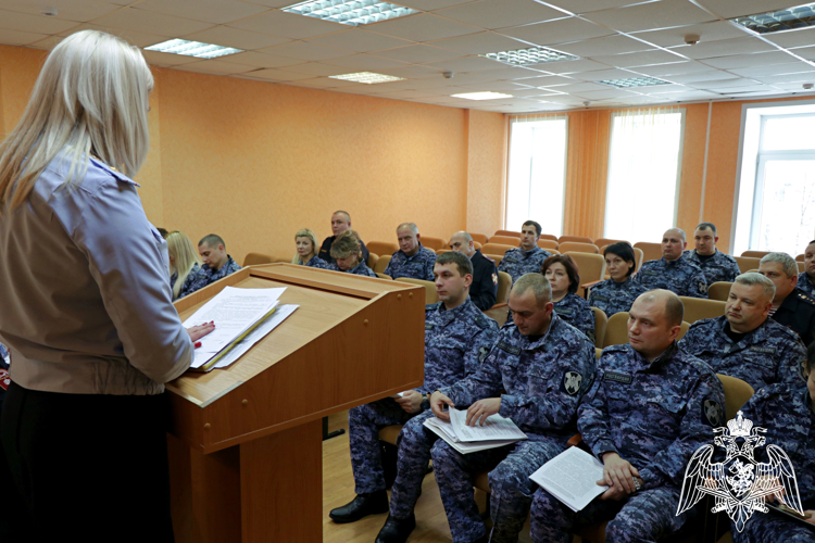 В Калужской области подвели итоги работы вневедомственной охраны в прошедшем году