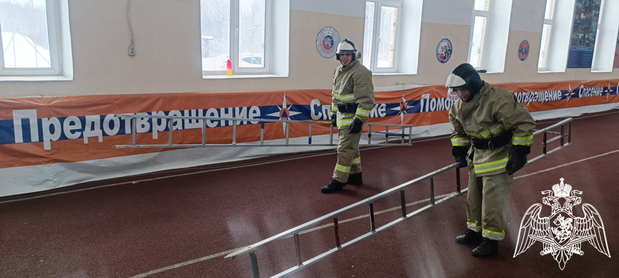 В Калуге прошли учебно-методические сборы с подразделением ведомственной пожарной охраны Росгвардии