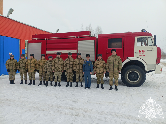 В Калуге прошли учебно-методические сборы с подразделением ведомственной пожарной охраны Росгвардии