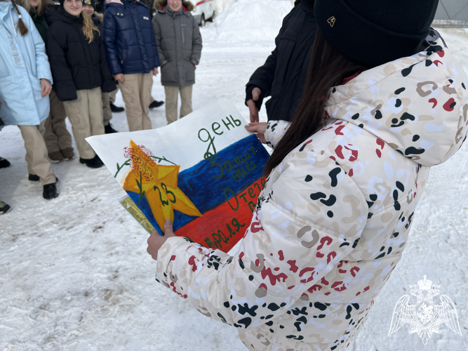 В Калуге росгвардейцы проводят неделю мужества в преддверии 23 февраля
