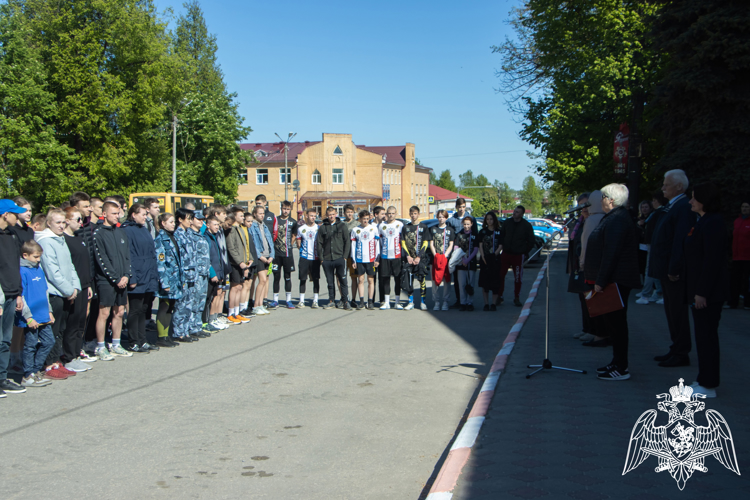 Росгвардейцы посетили мероприятия, посвященные Дню Победы в Сухиничах