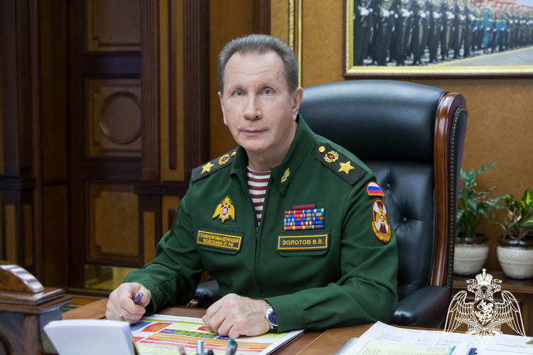 Директор Росгвардии генерал армии Виктор Золотов поздравил сотрудников и ветеранов СОБР с профессиональным праздником