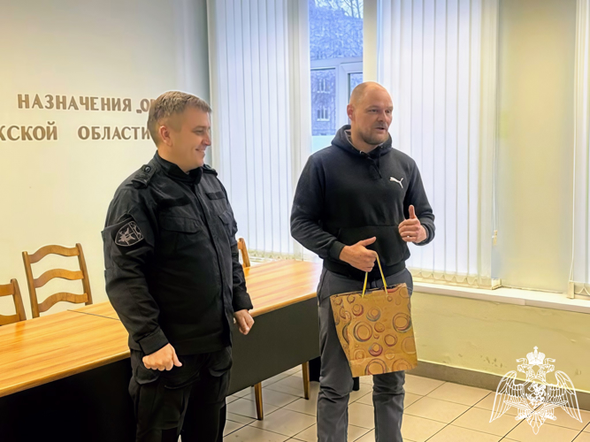 В ОМОН  «Орион» проводили на пенсию заслуженных сотрудников
