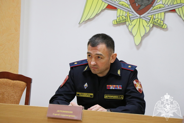 Новый период обучения стартовал в подразделениях Росгвардии в Калужской области