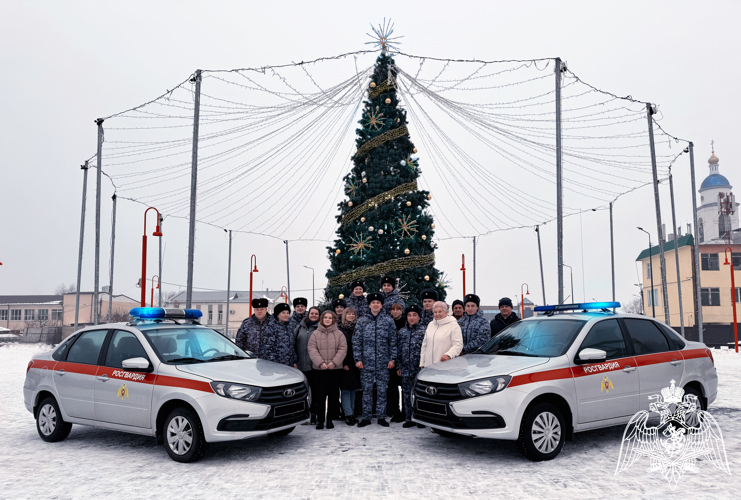 Росгвардия обеспечила общественный порядок в Калужской области во время новогодних праздников