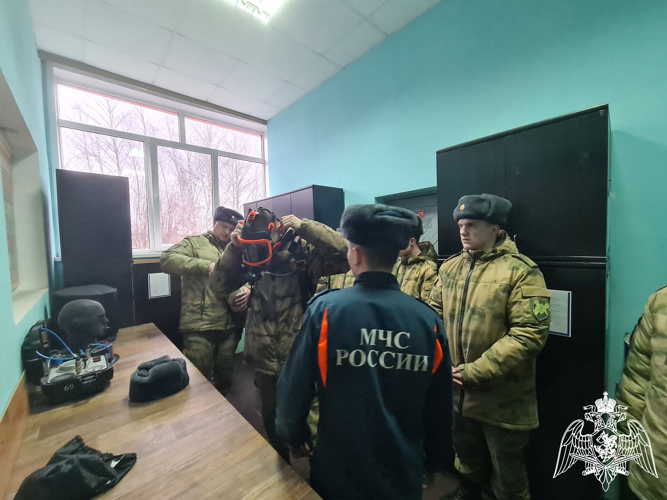 Учебно-методические сборы с подразделением ведомственной пожарной охраны Росгвардии прошли в Калуге