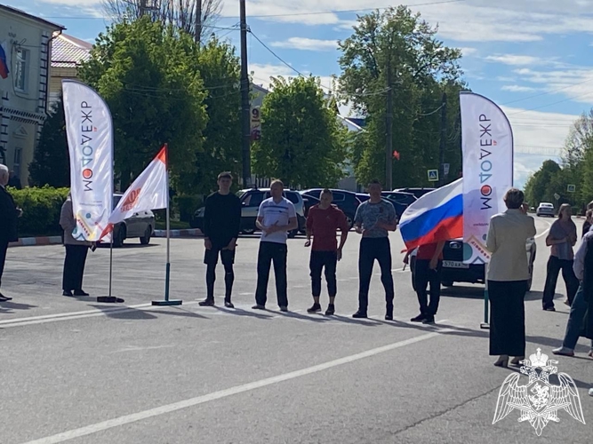 Росгвардейцы из Сухиничей стали призерами легкоатлетической эстафеты, посвященной Дню Победы