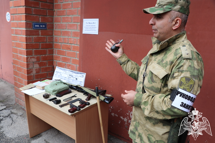 Новый период обучения стартовал в подразделениях Росгвардии в Калужской области