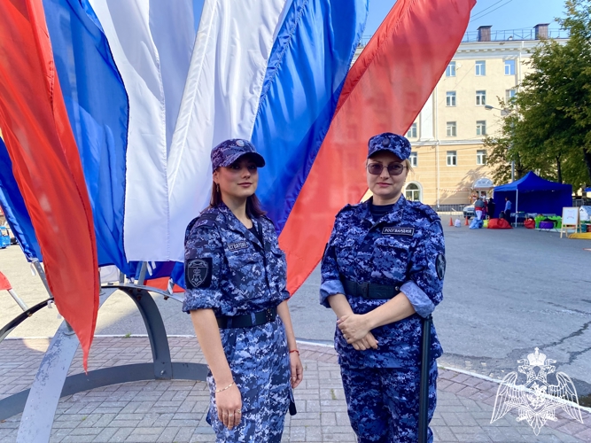 Калужские росгвардейцы обеспечили правопорядок на праздновании Дня города 