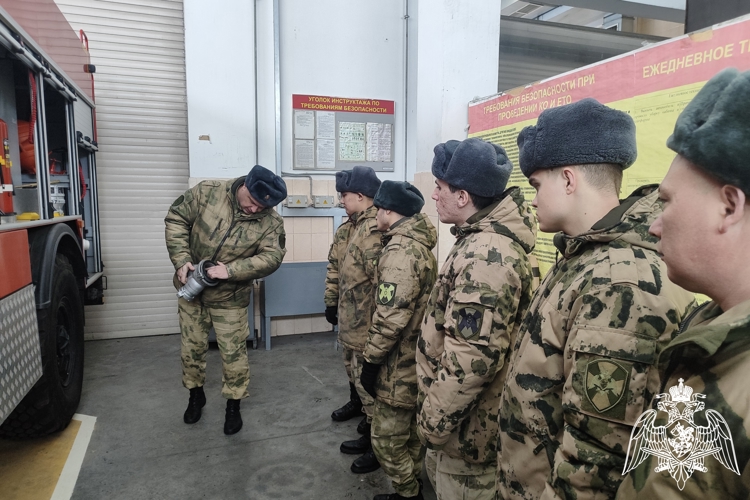 УЧЕБНО-МЕТОДИЧЕСКИЕ СБОРЫ С ПОДРАЗДЕЛЕНИЕМ ВЕДОМСТВЕННОЙ ПОЖАРНОЙ ОХРАНЫ РОСГВАРДИИ ПРОШЛИ В КАЛУГЕ