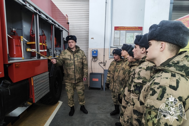 УЧЕБНО-МЕТОДИЧЕСКИЕ СБОРЫ С ПОДРАЗДЕЛЕНИЕМ ВЕДОМСТВЕННОЙ ПОЖАРНОЙ ОХРАНЫ РОСГВАРДИИ ПРОШЛИ В КАЛУГЕ