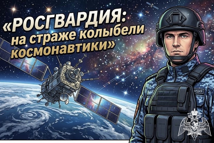 Росгвардейцы обеспечивают безопасность крупнейшего музея космонавтики страны в Калуге (Видео)