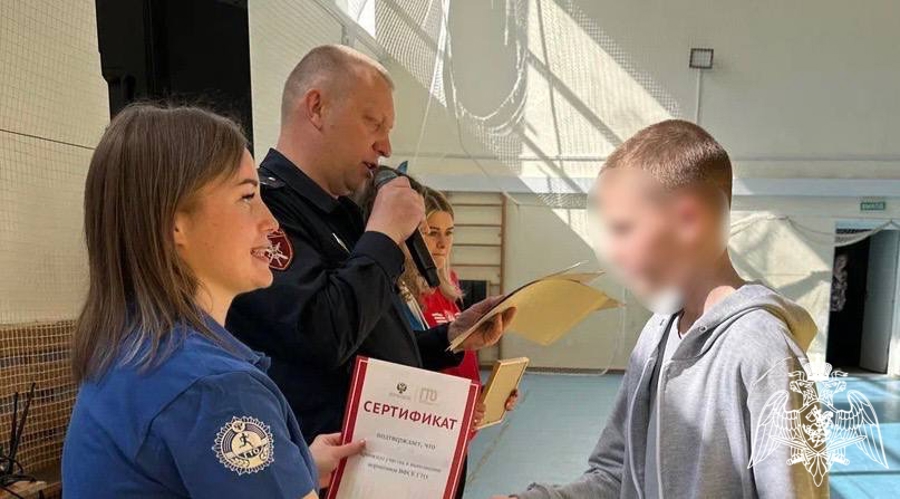  В Калужской области росгвардейцы и их семьи сдали нормы ГТО