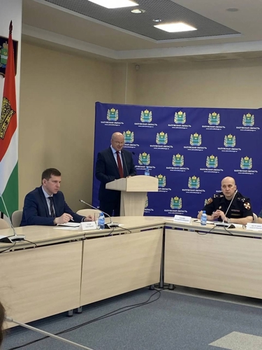 В Калужской области врио начальника Управления Росгвардии Дмитрий Дандин ПРИНЯЛ УЧАСТИЕ В работе МЕЖВЕДОМСТВЕННОЙ КОМИССИИ