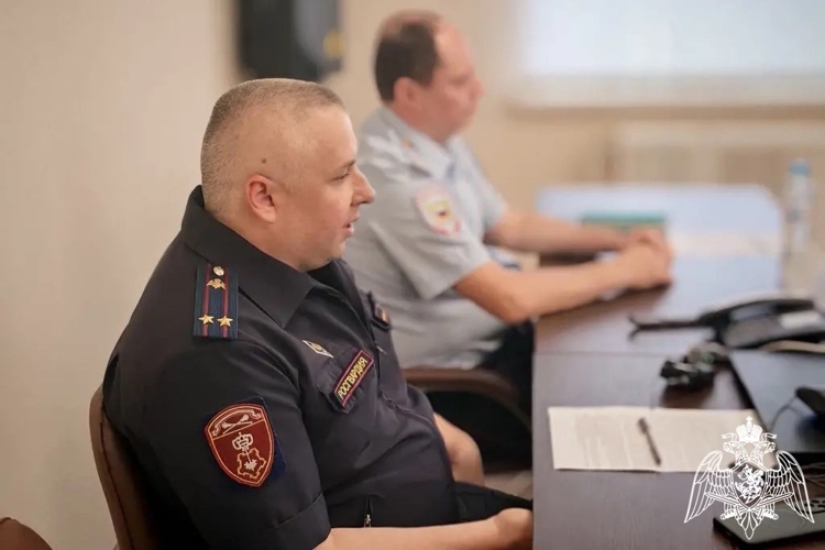 В Калуге на пресс-конференции росгвардейцы и полицейские подвели итоги совместной работы по защите имущества граждан