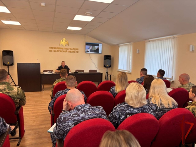 В Управлении Росгвардии по Калужской области начался летний период подготовки