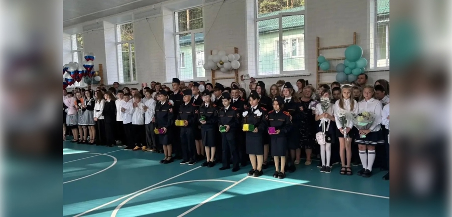 В школе Козельского округа открылся кадетский класс Росгвардии