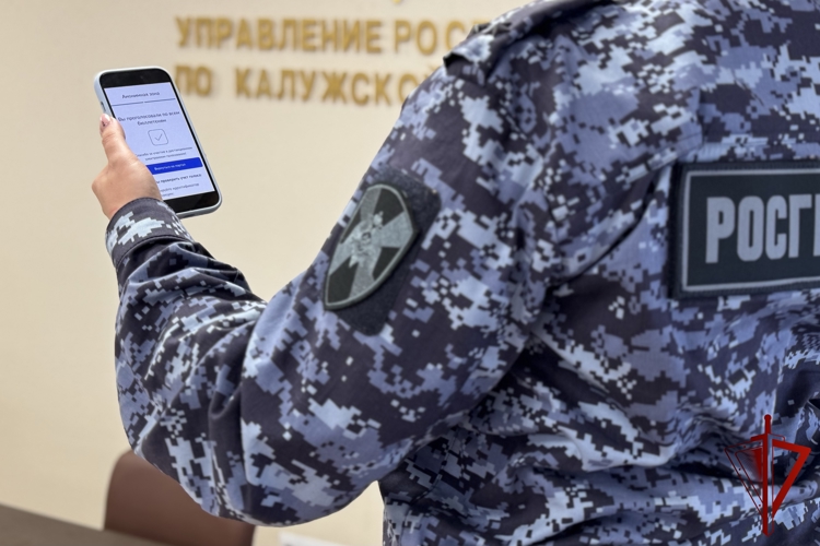 Росгвардейцы участвуют в Едином дне голосования в Калужской области