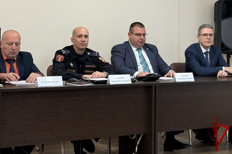 В УПРАВЛЕНИИ РОСГВАРДИИ ПО КАЛУЖСКОЙ ОБЛАСТИ СОСТОЯЛСЯ КООРДИНАЦИОННЫЙ СОВЕТ ПО ВЗАИМОДЕЙСТВИЮ С ЧАСТНЫМИ ОХРАННЫМИ ОРГАНИЗАЦИЯМИ